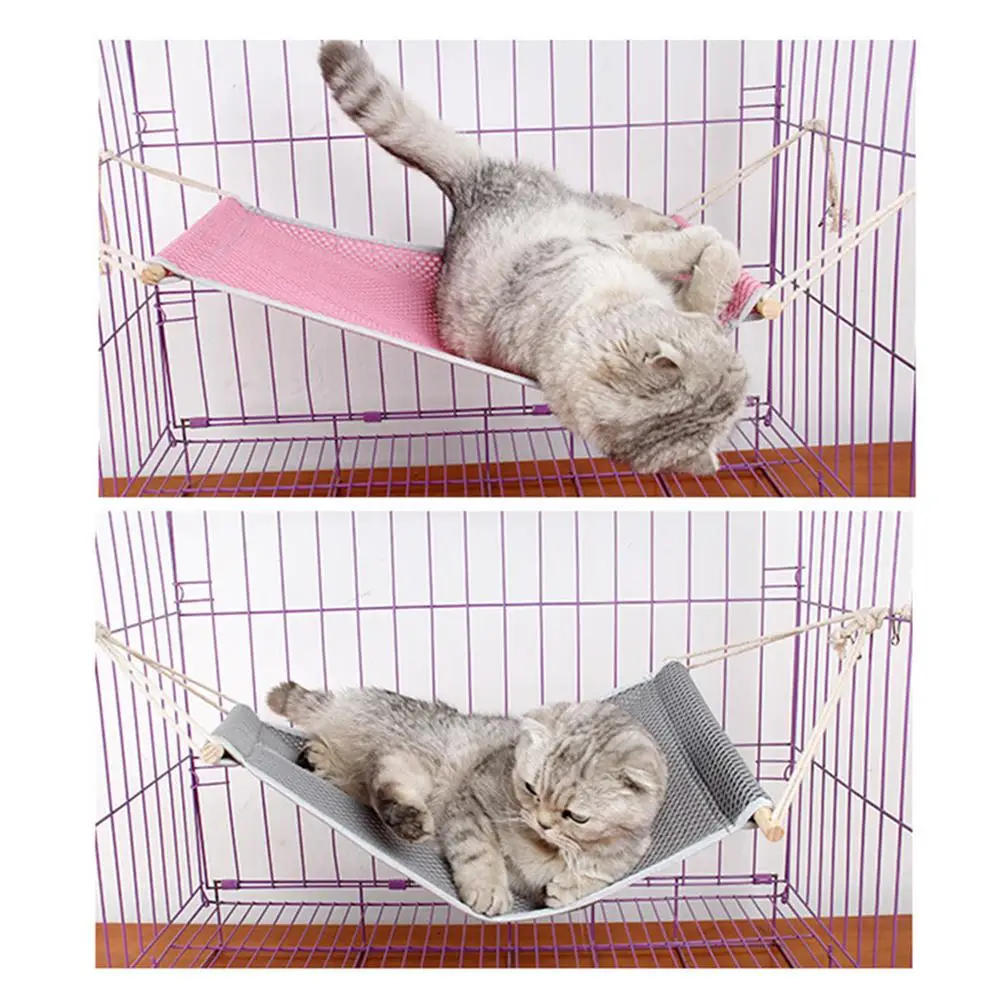 Cat Bed Hammock Pet Cage Breathable Hanging For Puppy Rabbit Other Small Animals Comfortable New | Дом и сад