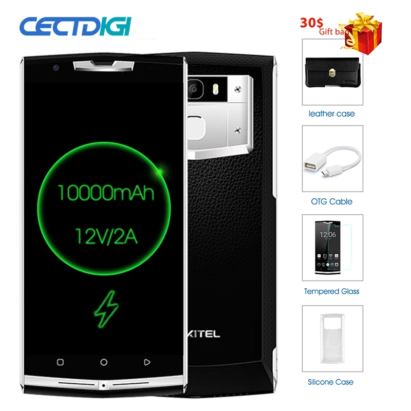 Новые Oukitel k10000 pro 4G B + 6 10000 мАч мобильный телефон mtk6750t восемь ядер 5 дюймов Android 7 0 13MP