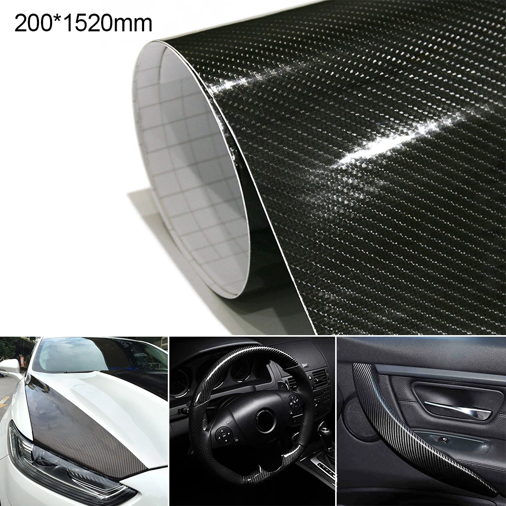 DIY 5D углеродного волокна виниловая пленка для автомобиля Стикеры Наклейка стерео