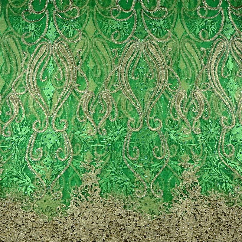 2017 Изящные Кружева Африканских Ткань С Камня Высокого Качества Emboridery