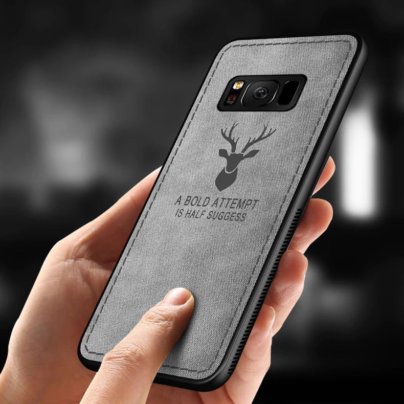 Противоударный мужской деловой чехол для Samsung Galaxy S8 S9 Plus S7 Edge A6 A8 2018 J3 2016 J5 J7 2017 Note 8 9