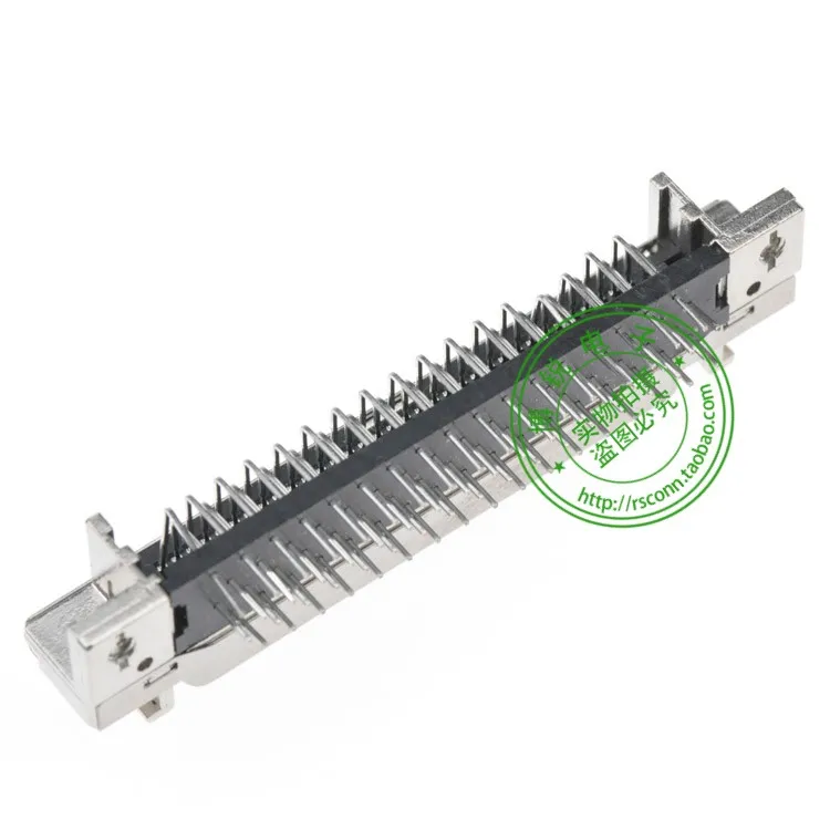 FOXCONN SCSI разъем женский конец паз 68PIN 90-градусная модель QB11343-BH91-4F | Обустройство