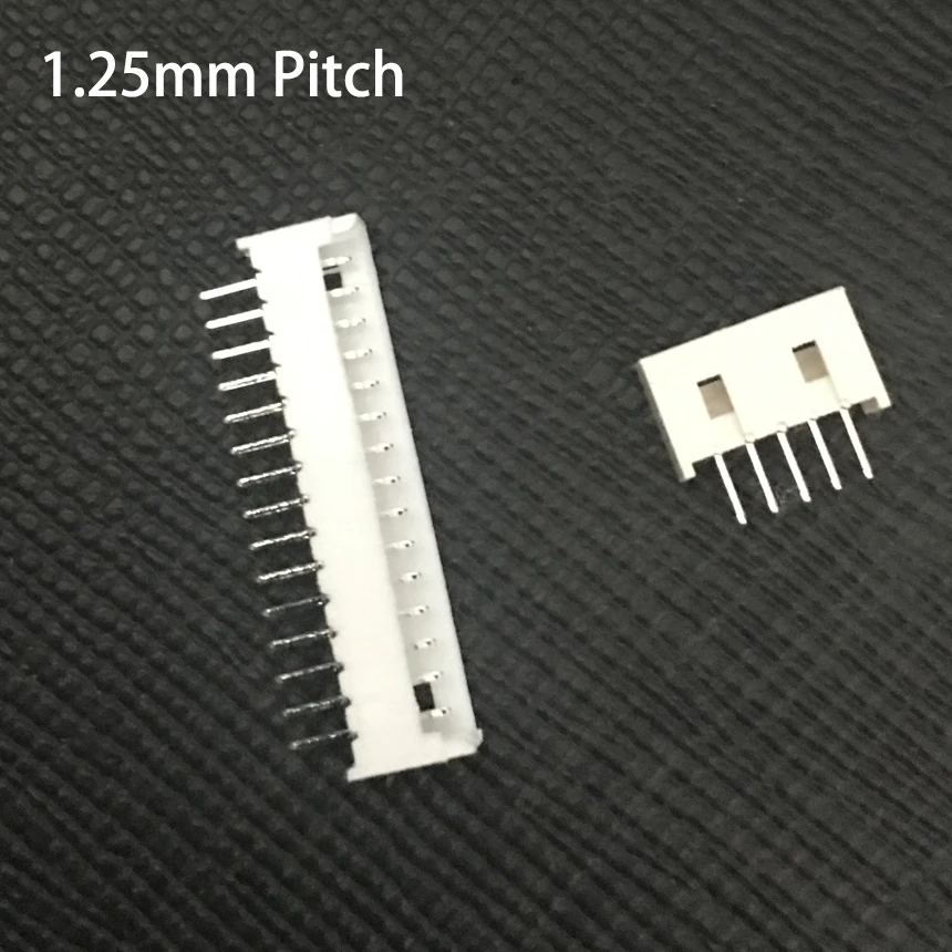 1 25 мм шаг 2P 3P 4P 5P 6P 7P 8P 9P пластиковый прямой штырь PCB коробка гнездо макет