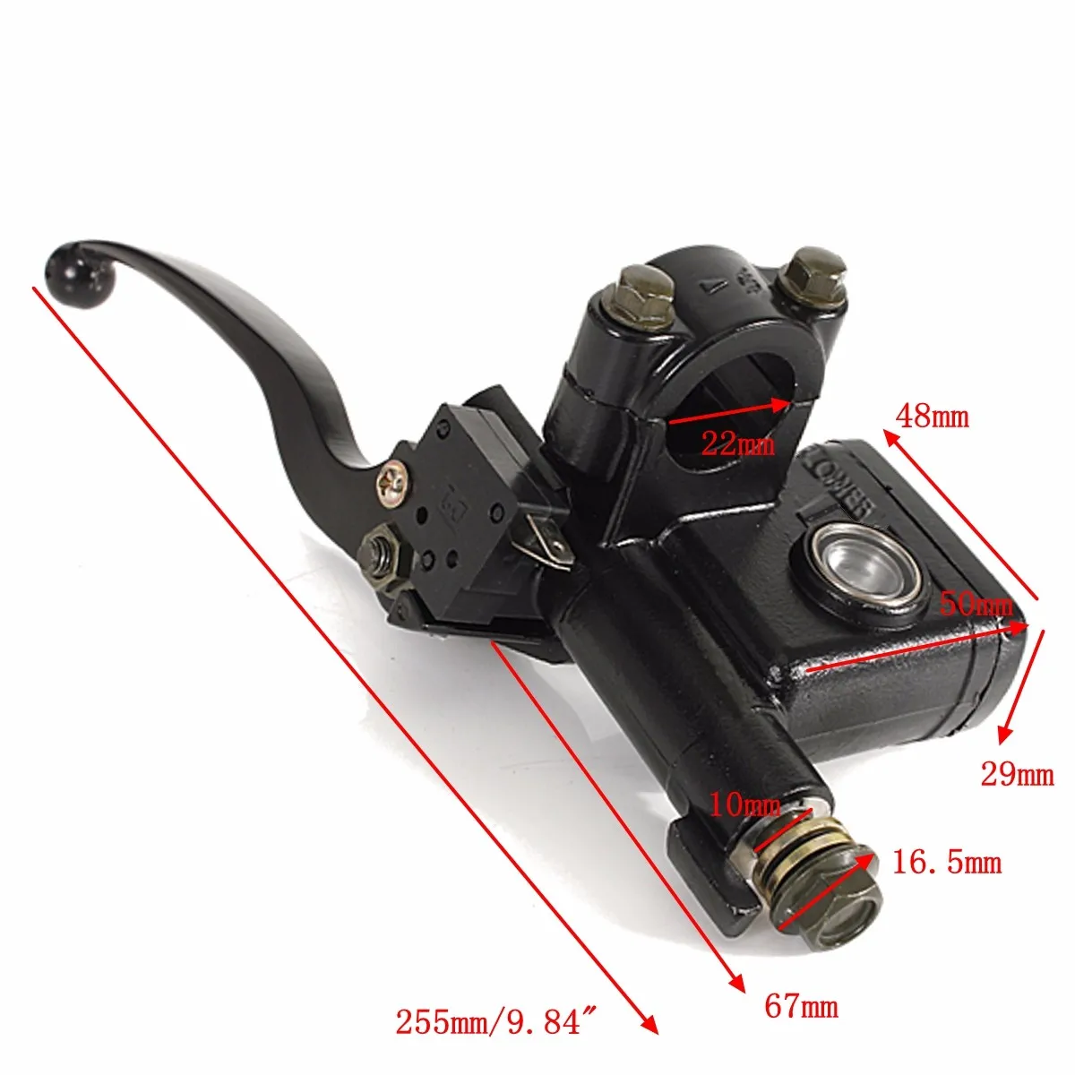 Левый главный тормозной цилиндр в сборе для Quad ATV 50 70CC 90CC 110CC 125CC 200CC|brake master cylinder