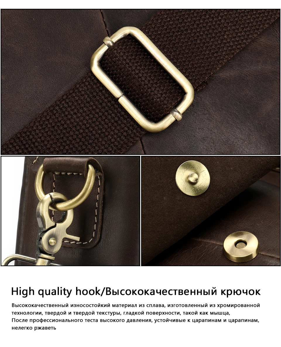 WESTAL, мужской портфель, мужская сумка из натуральной кожи, сумка для ноутбука, Офисные Сумки для мужчин, деловой портфель для документов, сумка 8503
