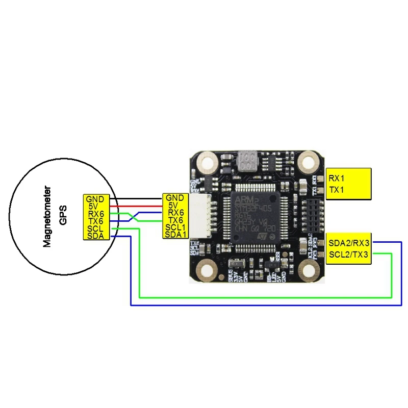 Hakrc Mini F4 Flytower F4 Контроллер полета Встроенный Osd 20A 4 в 1 Esc Blheli_S 200 мВт 48Ch Vtx для Rc Fpv Racing Vs Holybro
