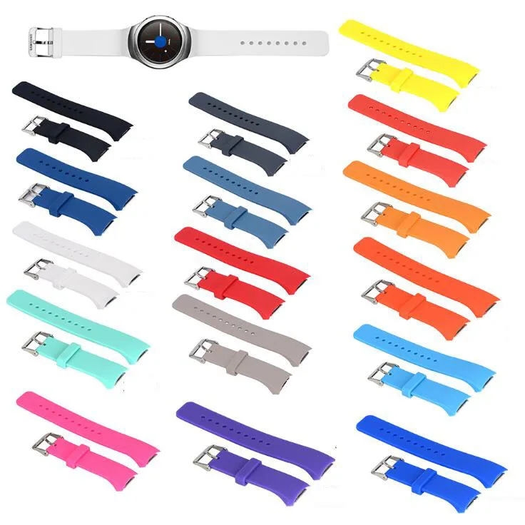 Ремешок силиконовый для Samsung Galaxy Gear S2 R720 R730|Смарт-аксессуары| |