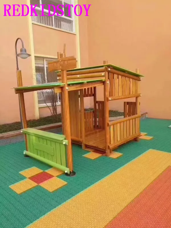 Cost-efficient School Playground With Two Slides&amp One Climbing HZ-81230A | Спорт и развлечения