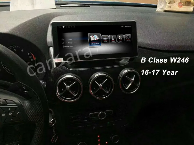 Android Mercedes NTG5 10,25 дюймов широкий экран, развлекательная система, центральный мультимедийный Радио стерео для Ben z B класс W246 2012-17