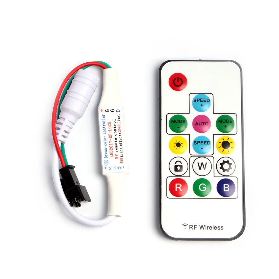 DC 12 В светодиодный RGB контроллер 14key mini WS 2812 b 2811 rgbw rgbww пульт дистанционного управления для светильник SP103E 2835 5050 ленточный светильник magic home