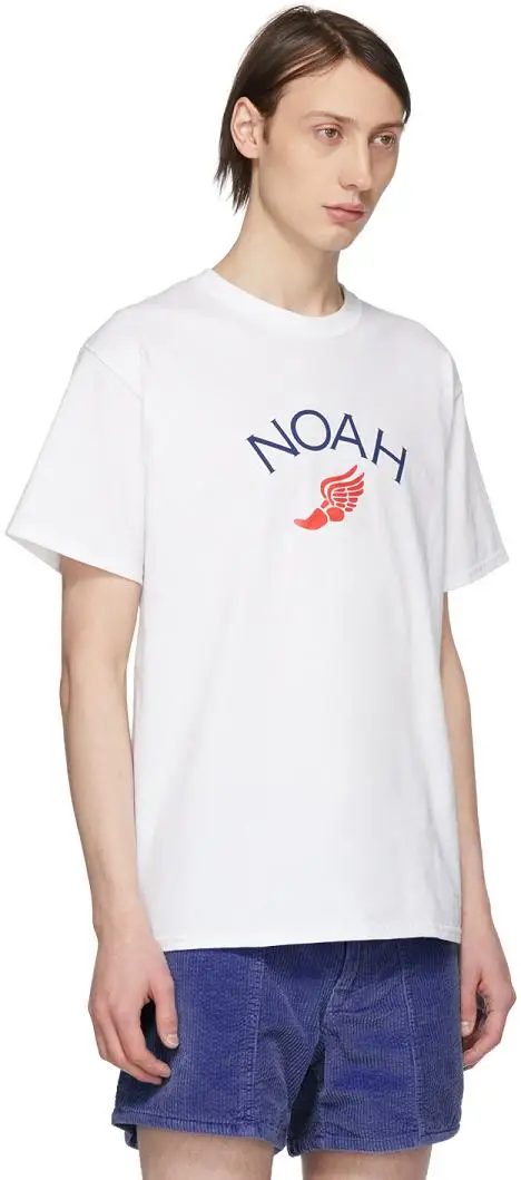 19SS NOAH X DSMLA г. ANGEL Футболка NOAH футболка Kanye West в стиле «хип-хоп» из хлопка с принтом уличная Harajuku футболка xxxtentacion пары