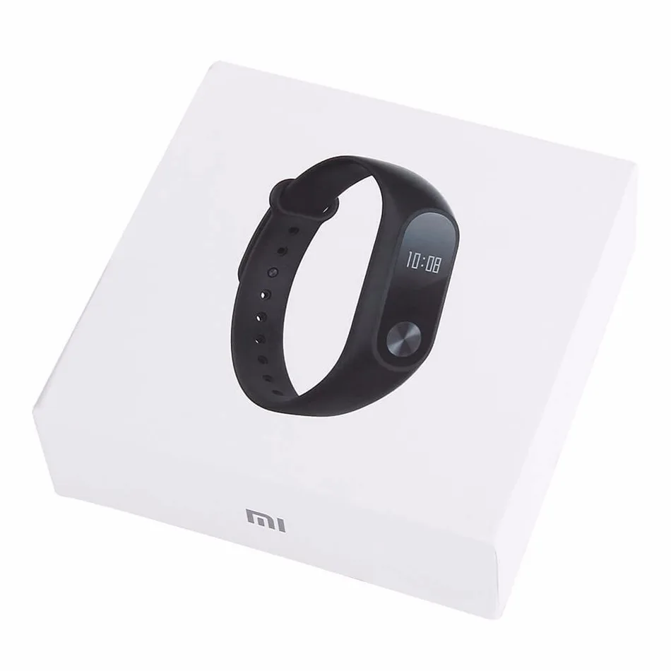 Оригинальный Xiaomi mi браслет 2 Смарт часы OLED дисплей монитор сердечного ритма Bluetooth