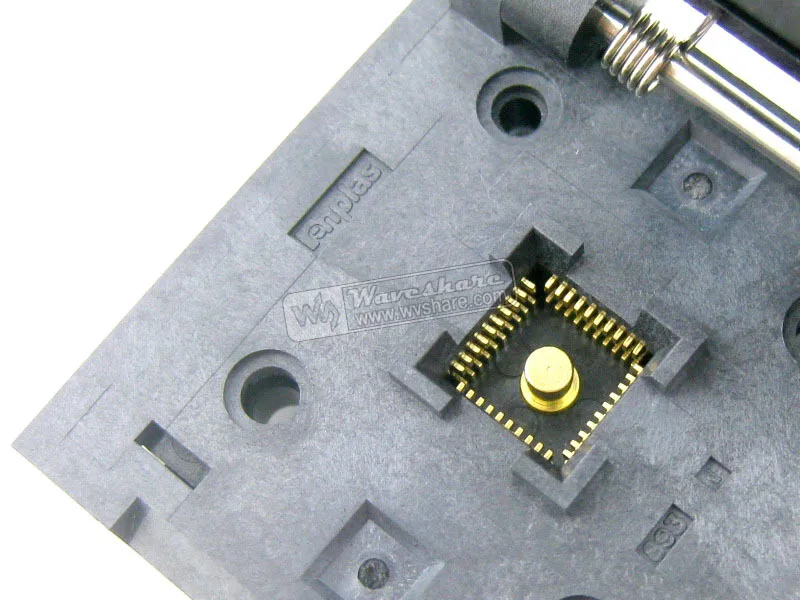 

Enplas IC Burn-in Test Socket Adapter QFN-40BT-0.5-01 0.5mm Pitch QFN40 MLP40 MLF40 package
