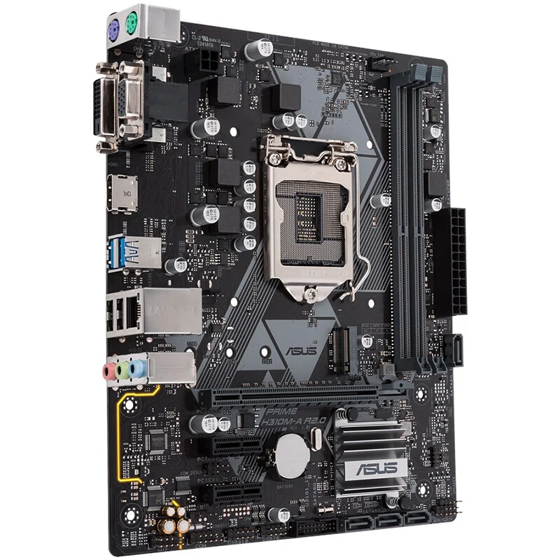 Материнская плата Asus Prime H310M-A R2.0 LGA1151 разъем DDR4 HDMI VGA DVI Micro ATX Поддержка материнской платы HIFI