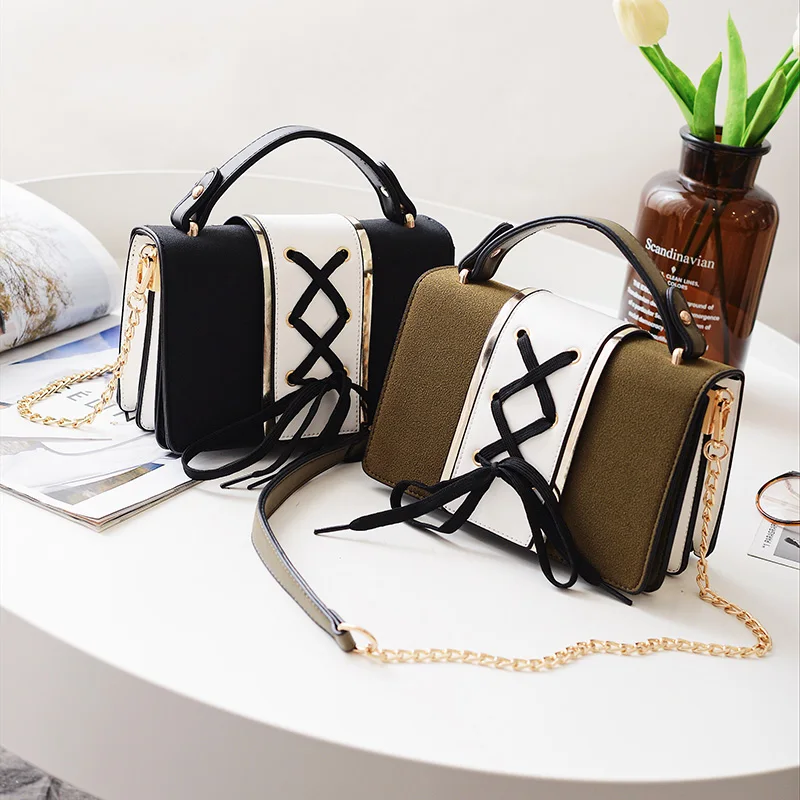 Женская кожаная маленькая сумка-мессенджер женская сумка через плечо