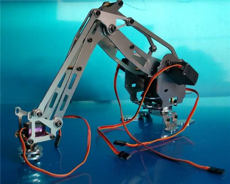 4 DOF алюминиевый Роботизированный рычаг с ЧПУ рама для Palletizing robot model 4-asix arm