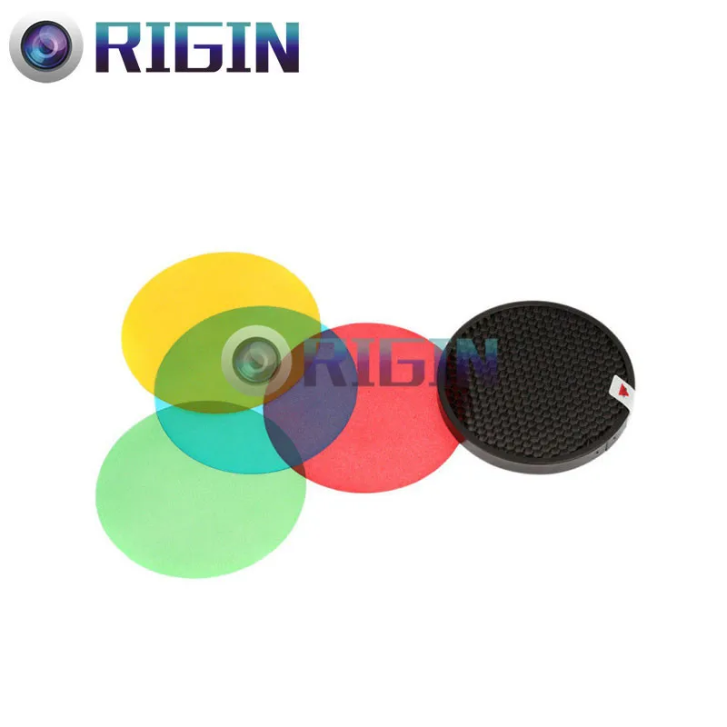 WITSTRO мощный и портативный аксессуары для вспышки AD S11 цветные гели отражатель