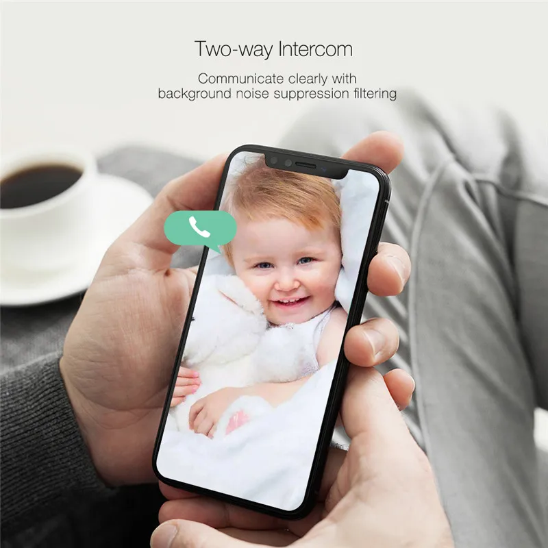 DIGOO DG-BM01, 720P HD, домашняя ip-камера безопасности, двухсторонняя аудио Беспроводная мини-камера, ночное видение, CCTV, WiFi камера, детский монитор