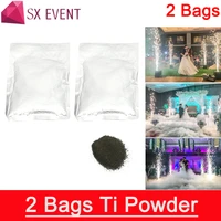 titanium powder special fountain 200gbag ti powder titanium metal powder for stage cold spark fountain fireworks machine