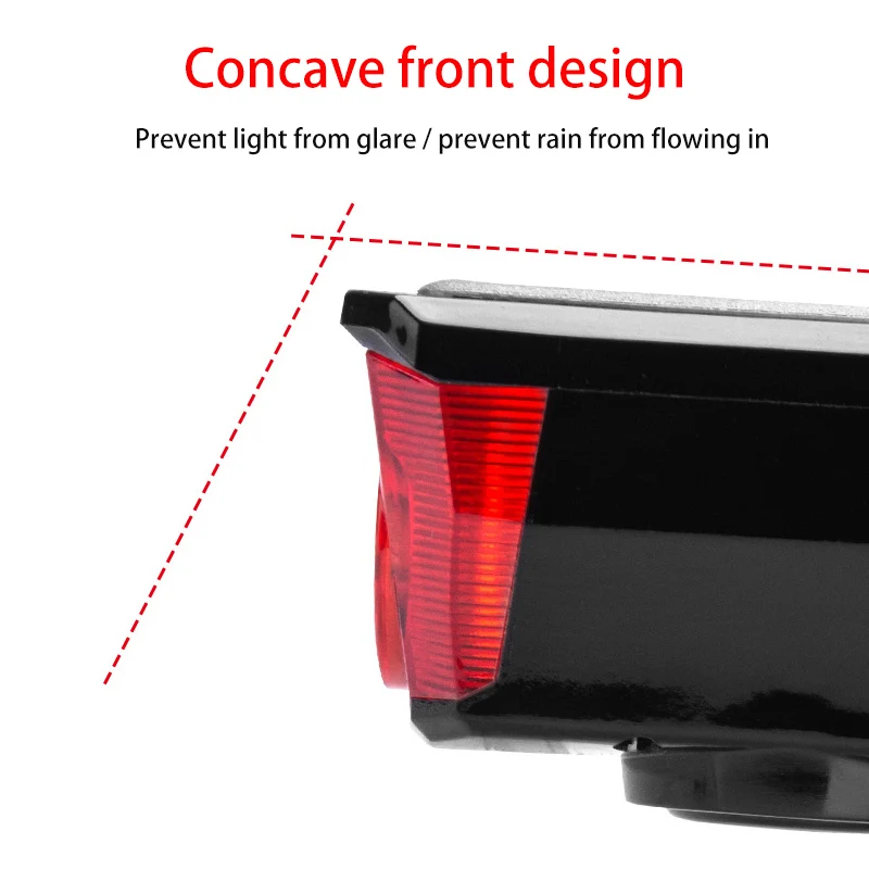 Фонарь велосипедный на солнечной батарее 2000 мАч с USB-зарядкой | Спорт и