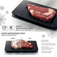 1pcs fast easy defrosting meat tray rapid thawing tray for frozen food new 35 520 5cm