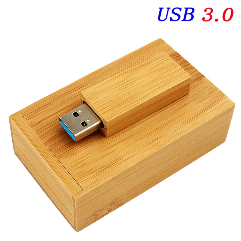JASTER USB3.0+ коробка(10 шт. бесплатный логотип) дерево клен usb флэш-накопитель Флешка 4 ГБ 16 ГБ 32 ГБ 64 Гб карта памяти логотип клиента - Цвет: With box