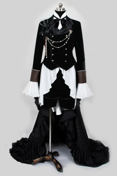 Kuroshitsuji Черный дворецкий Ciel Phantomhive косплей костюм платье|ciel phantomhive cosplay|ciel cosplay