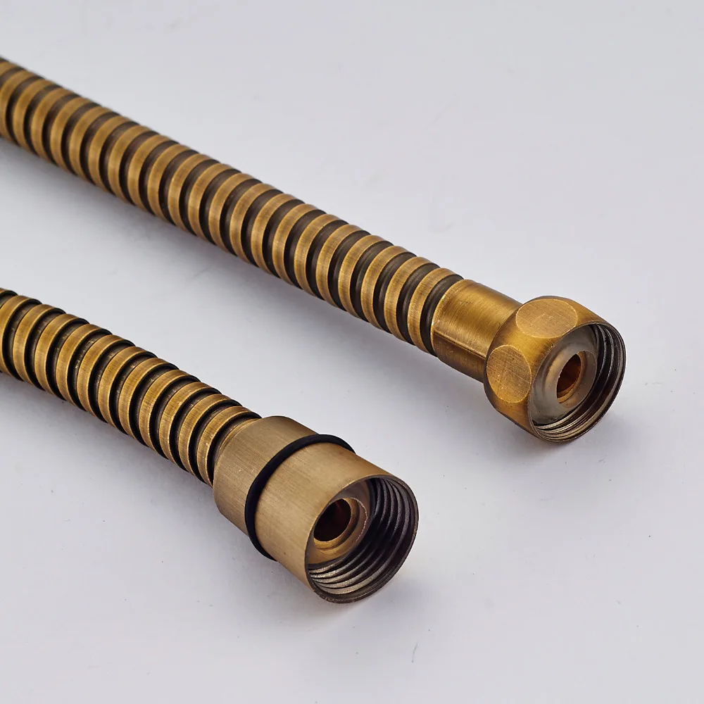 Бесплатная доставка шланг для душа 150 см из нержавеющей стали с латунной отделкой