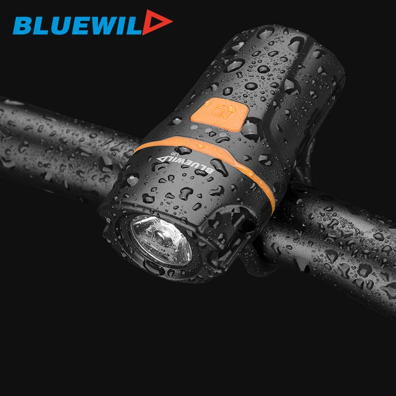 Новый оригинальный BLUEWILD L30 велосипедный передний светильник s USB перезаряжаемая