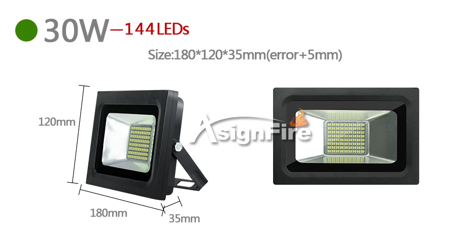 Ultrathin LED Flood Light 170-260V Waterproof IP65 15W 30W 60W 100W 150W 200W Led Floodlight Outdoor Lighting Refletor LED