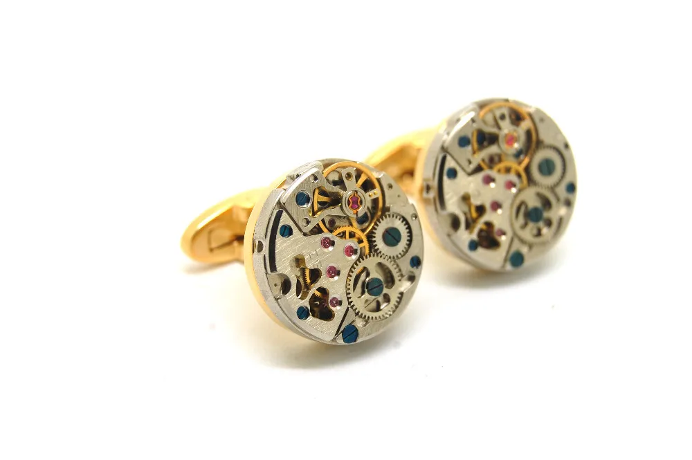 Для мужчин Jewelry Высокое качество запонки s серебряные часы бренд свадебный