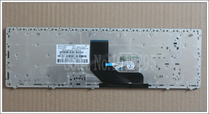 Новая английская клавиатура для HP EliteBook 8560p 8570P 8560B 6560b 6565b 6560P US ноутбука с