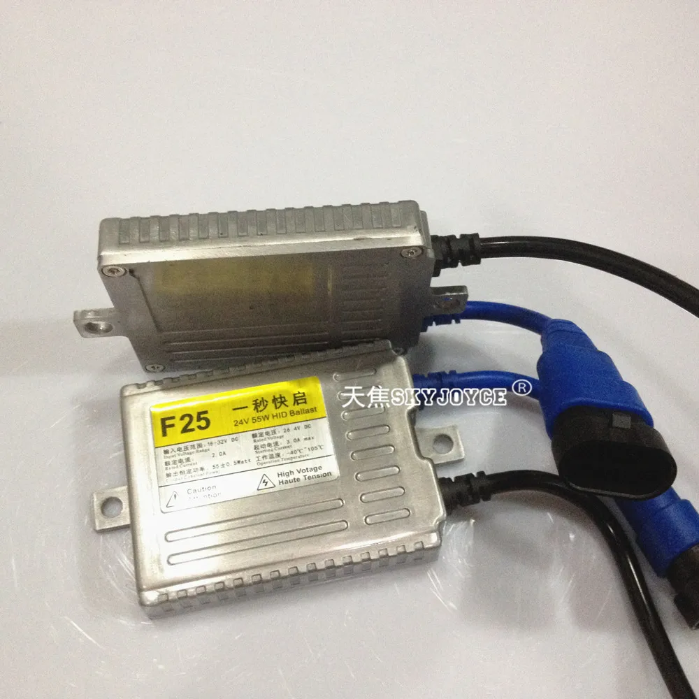 2020 Новый 50 шт./лот 55 Вт балласт 24 В hid H7 цифровой лампы Быстрый Яркий реакторный
