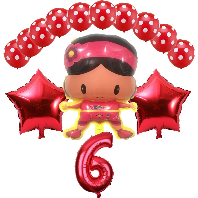 14pcs 14 шт./лот воздушный шар Pocoyo для дня рождения Свадебные украшения мультфильм воздушные шары покойо надувные игрушки мальчик Festa Baloes латексный набор - Цвет: 14pcs