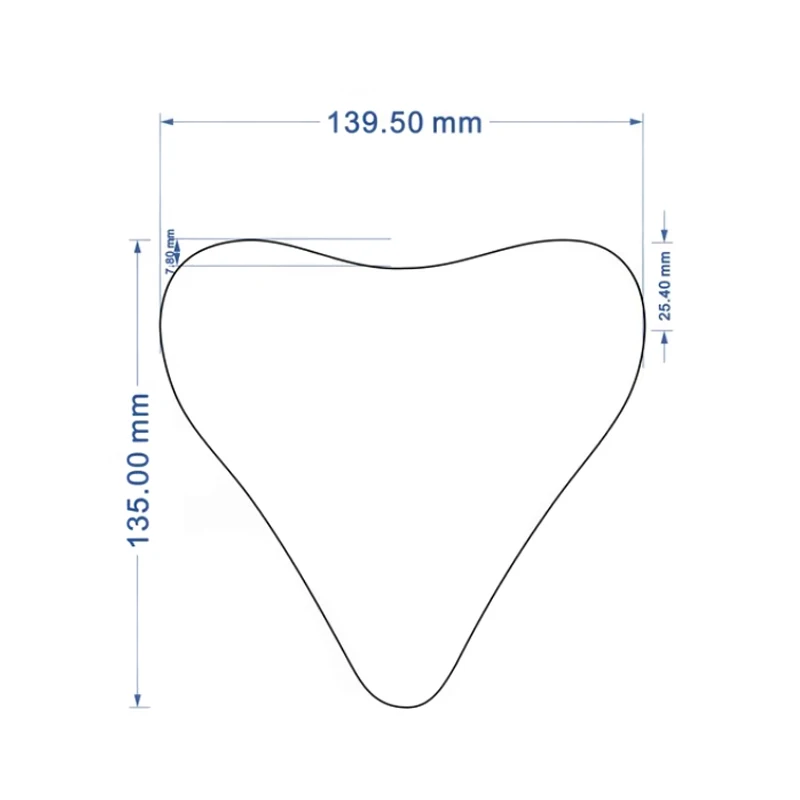 Anti-Wrinkle Chest Pad Heart Shape Reusable Anti Aging Transparent Soft Silicone Pads SN-Hot | Красота и здоровье