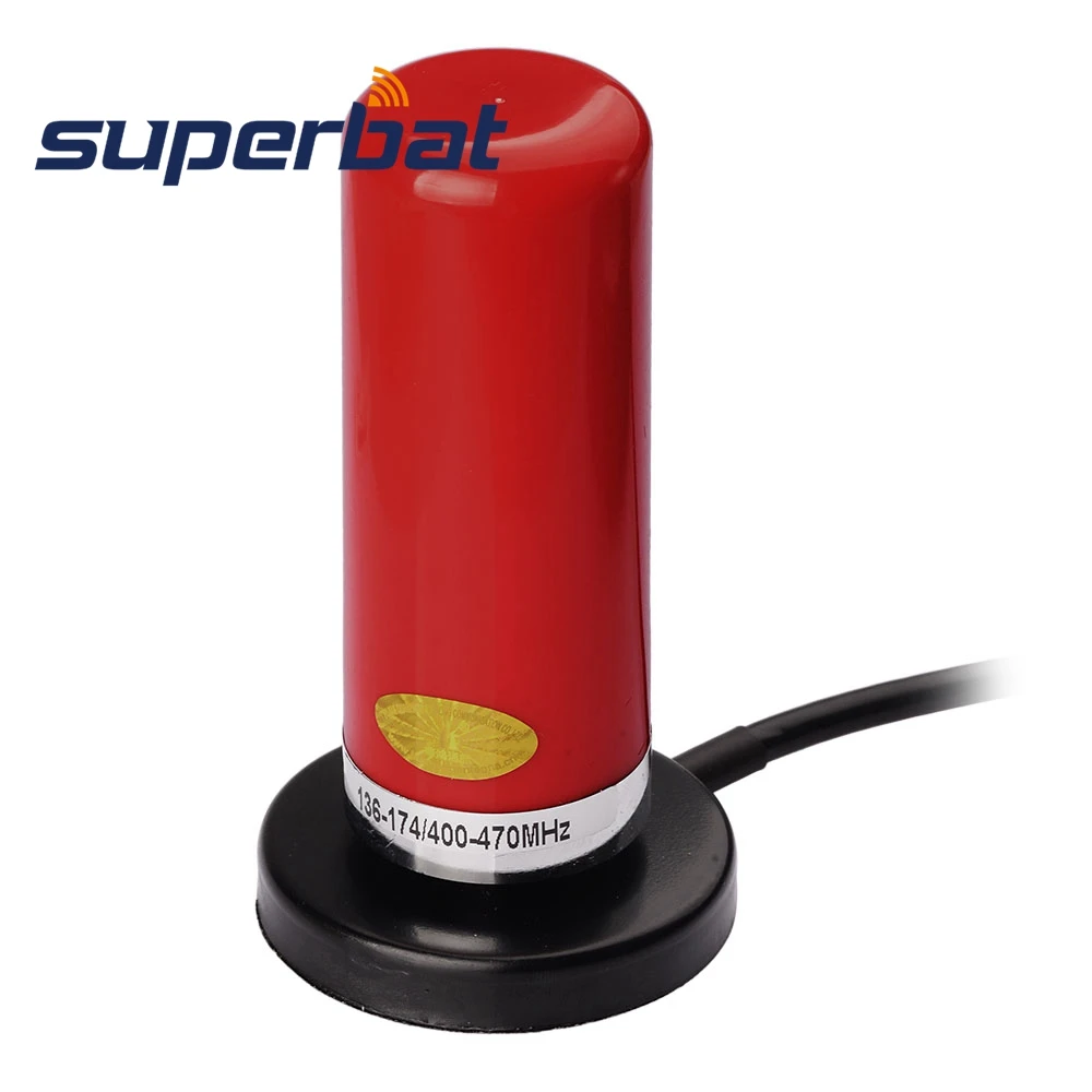 Автомобильное/автомобильное мобильное радио Superbat VHF/UHF двухдиапазонная антенна 9