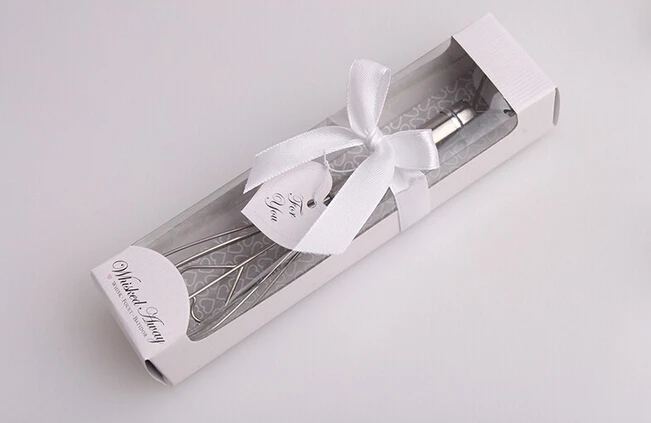 100 шт./лот венчик из нержавеющей стали в форме сердца для яиц товары вечерние