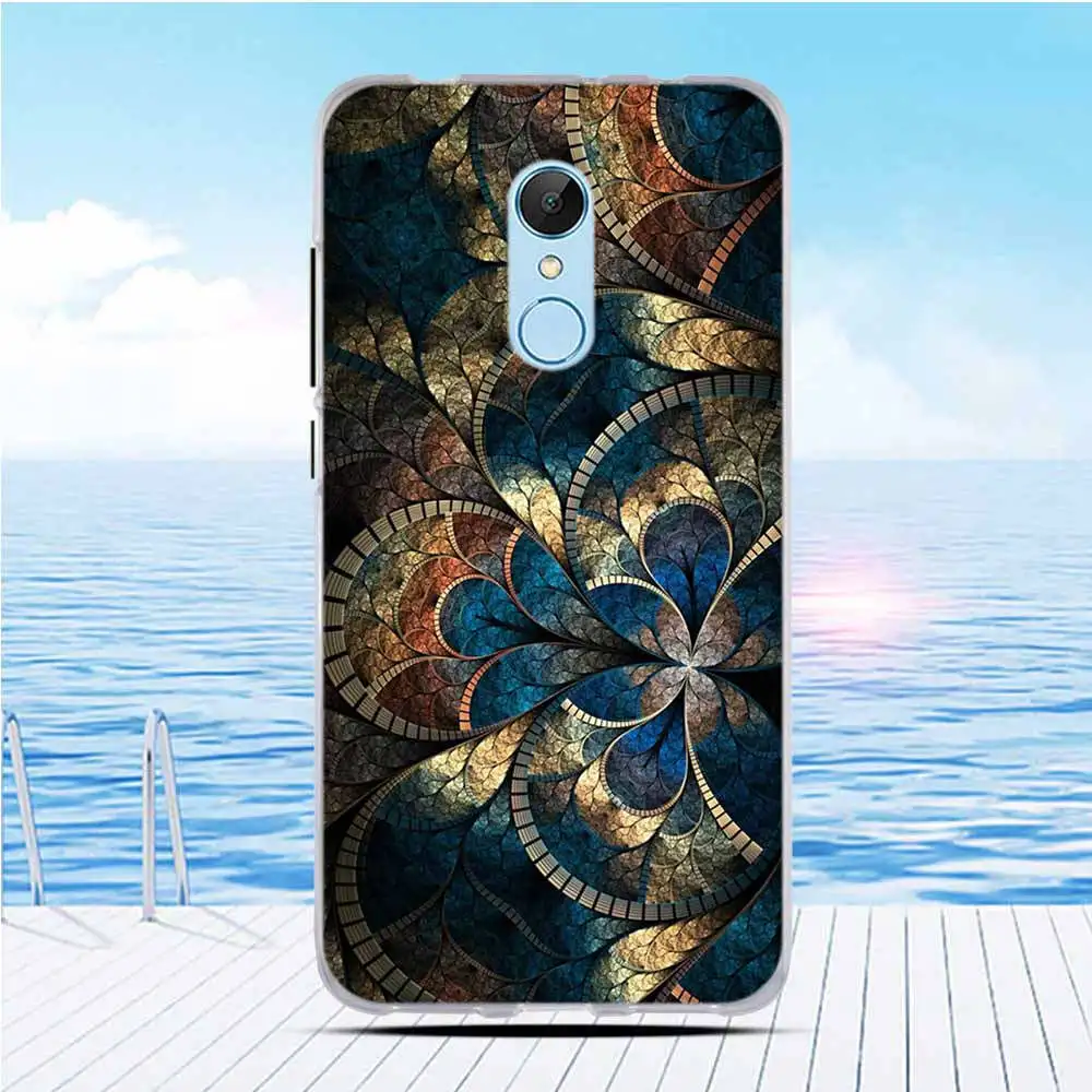 Soft TPU Coque For Xiaomi Redmi 5 Case Cover Painted Silicone Phone Back FOR Cases | Мобильные телефоны и аксессуары