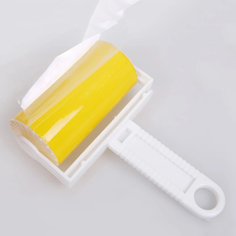 Yellow ONEUP многоразовый моющийся роликовый очиститель пыли Приклеивание ворсинок ролик для одежды для уборки шерсти домашних животных домашний очиститель пыли Инструменты для чистки - Цвет: Yellow