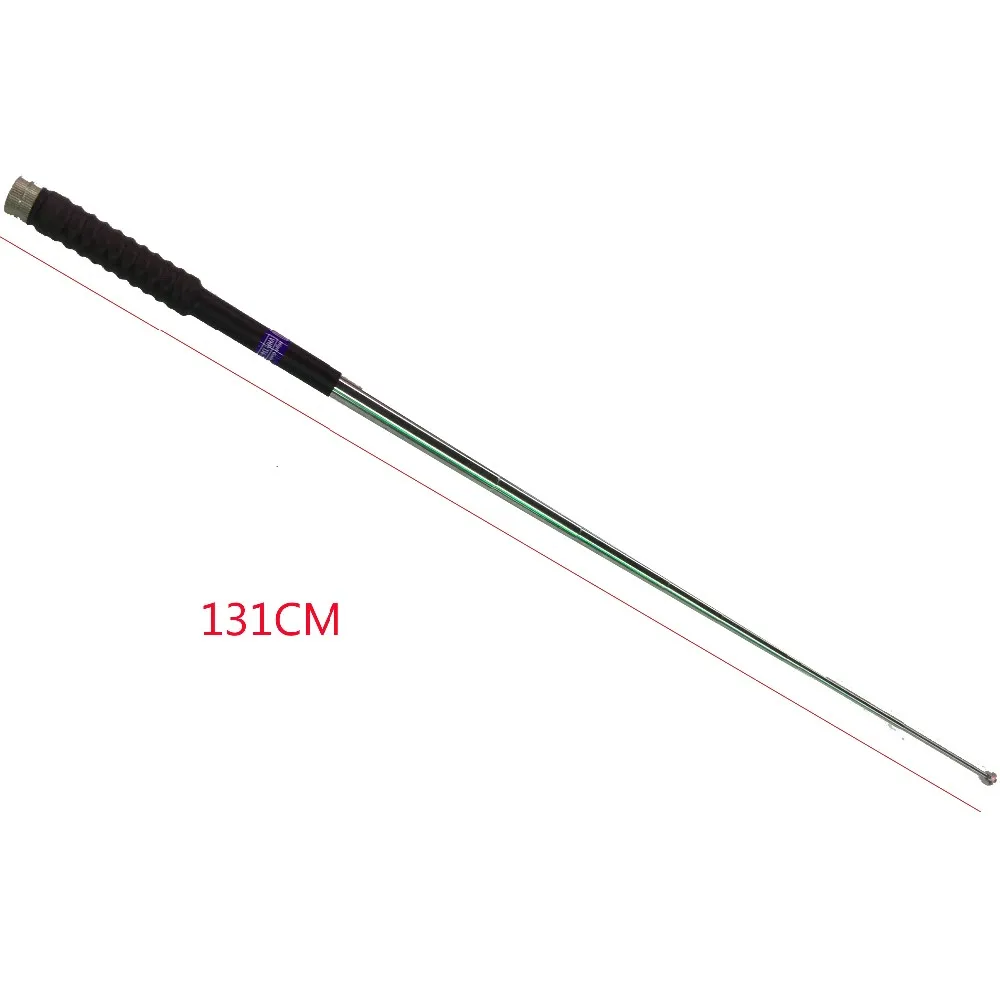 50 шт. Новинка для J NUODA FP10120 VHF 136 174MHz телескопическая антенна SMA M YAESU VX 3R 6R 7R BAOFENG