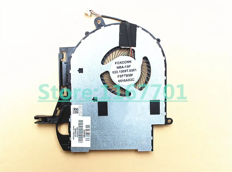 

Laptop/notebook CPU Cooling Fan For HP X360 15-BR 15-BR004TX TPN-W126 934926-001 NBA-15P 023.1008T.0001 FSFTB5M DFS200405020T