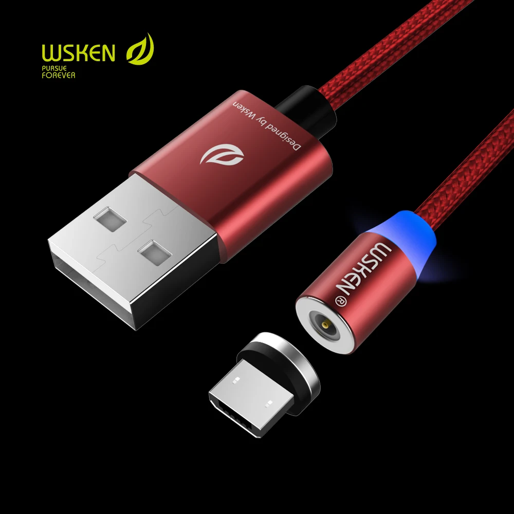 Micro USB/Тип C/IOS вилки Магнитный кабель Зарядное устройство для samsung Galaxy S9 S8 S7 Xiaomi