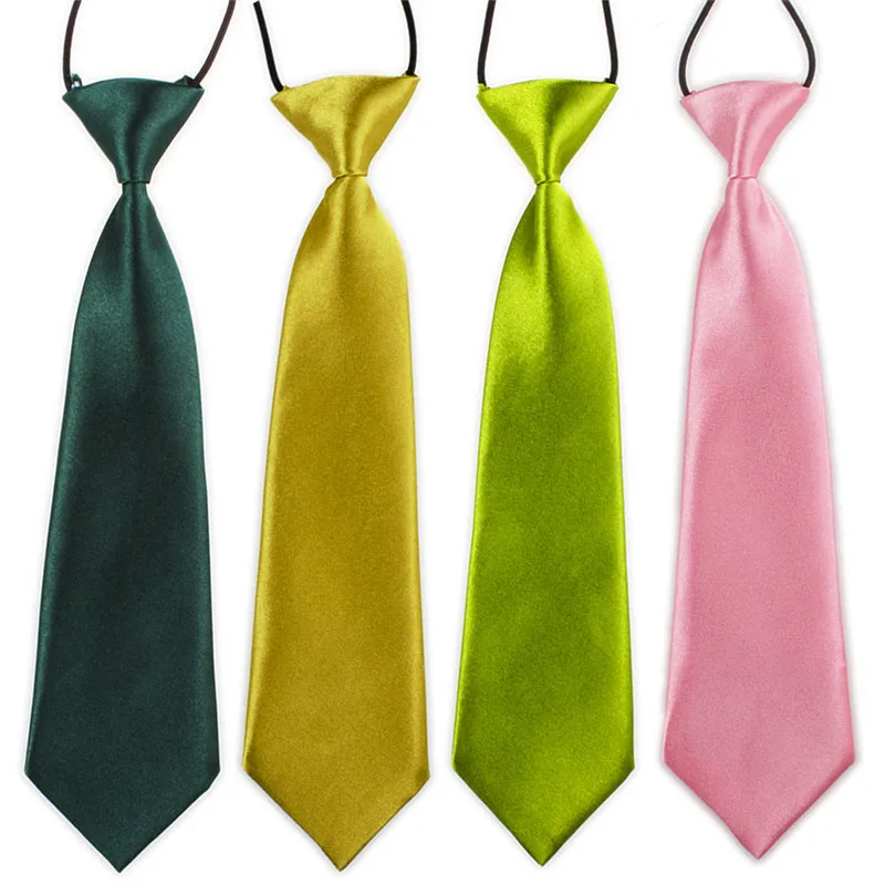 Новый детский Свадебный однотонный галстук бабочка для мальчиков| |