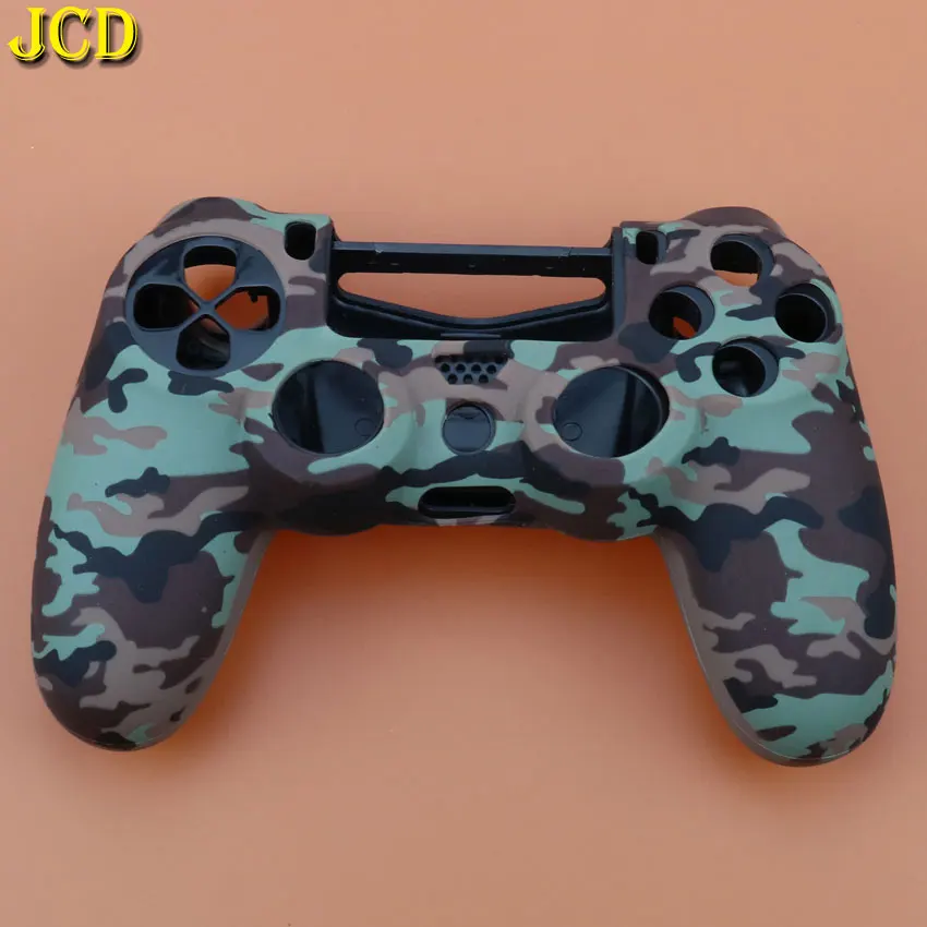 JCD 1 шт силиконовый Камуфляжный защитный чехол для sony playstation 4 Dualshock 4 PS4 DS4 для контроллера PS4 - Цвет: L