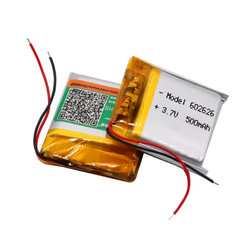 3 7 V 500mAH 602525 602626 PLIB полимерный литий ионный/литий ионный аккумулятор для смарт