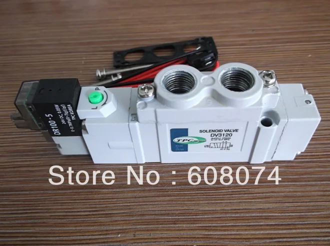 DV3120 5H 01 электромагнитный клапан Rc1/8 DC24V|tpc solenoid valve|solenoid valve 1/8valve |