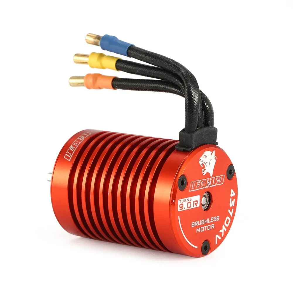 SKYRC SK-300042-02 9T 4370KV бесщеточный двигатель 60A бесщеточный ESC Программирование карты комбо набор для 1/10 RC автомобиль грузовик