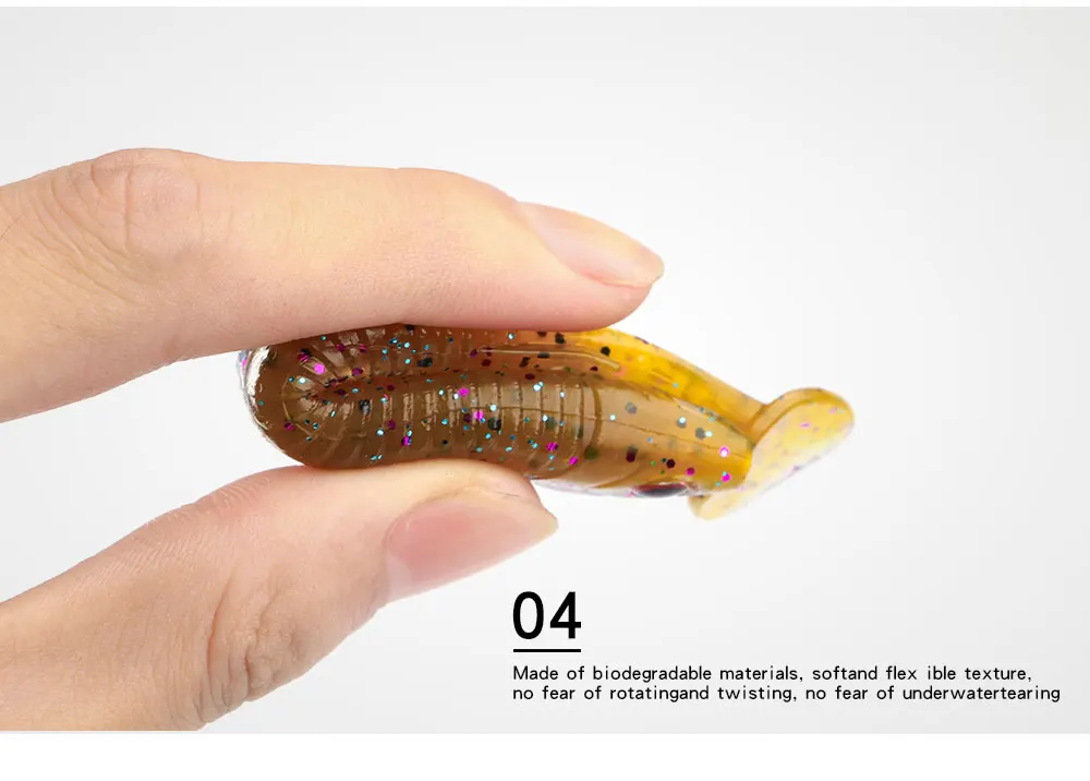 FTK 5 шт./лот 10 см/8 г рыболовные приманки, наживки Swimbait Мягкая силиконовая приманка искусственный Карп Мягкая приманка рыболовные снасти