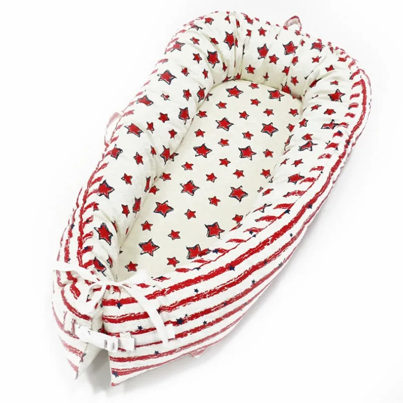 Складная кровать гнездо портативная bassinet детская кроватка бионическая матрас