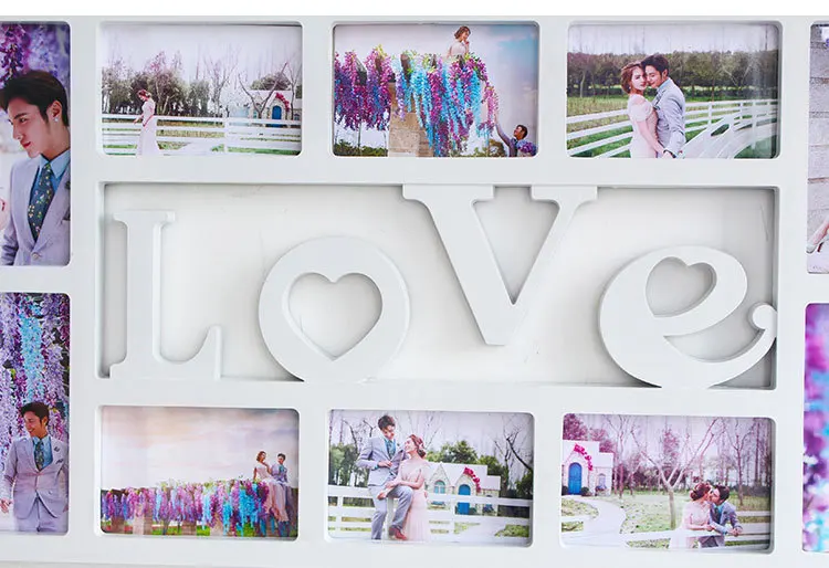 Горячая новейший европейский стиль креативная соединённая рамка Lovefamily фото стена студия опт популярный стиль поставки